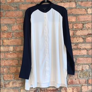 NWT Ann Taylor Colorblock Tunic